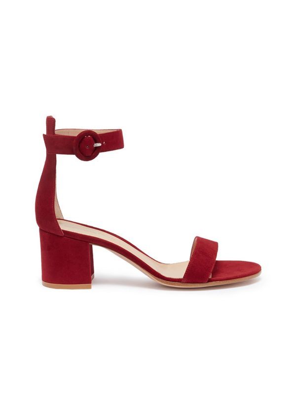 Versilia  ankle strap suede sandals Online