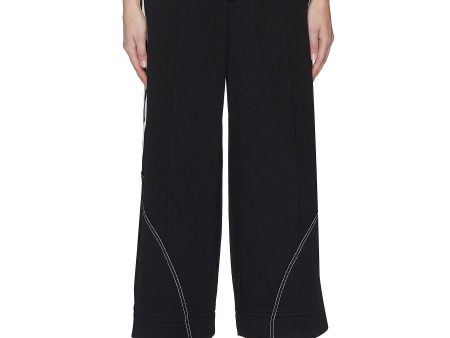 3-Stripes outseam panelled culottes - Y-3 - Black Online