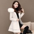 Autumn and winter new women s Korean version of the long section slim slimming  style pendulum style solid hooded woolen coat Online