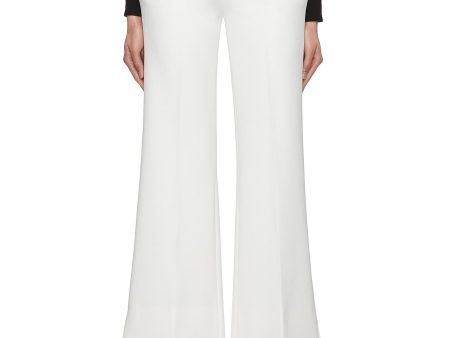 Dilman  split cuff crepe cropped suiting pants - Roland Mouret - White Cheap