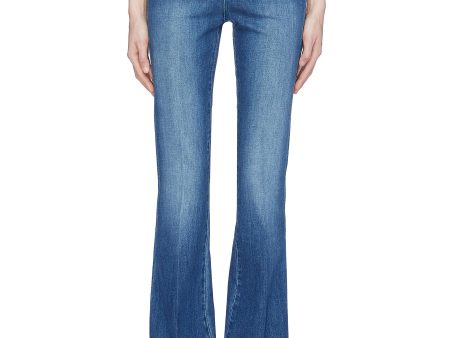 Detachable keyring contrast topstitching flared jeans - Philosophy di Lorenzo Serafini - Blue Discount