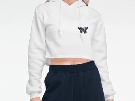 Women s Casual Crop Cat Ear Hoodie Online now