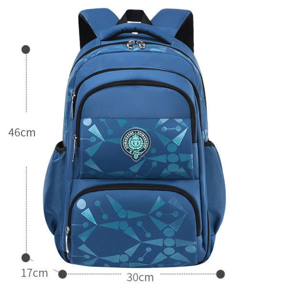 1-3-6 grade refrigerator-style casual backpack for elementary school students on Sale