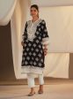 Mulmul Cotton Maple Kurta With Mulmul Gota Daigonal Pants Cheap