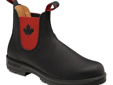 Blundstone 1474 Classic EH! Boot Black Red Elastic Cheap