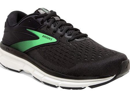 Brooks Women s Dyad 11 Black Green Running Shoe Discount