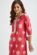 Amira Red Kurta Online