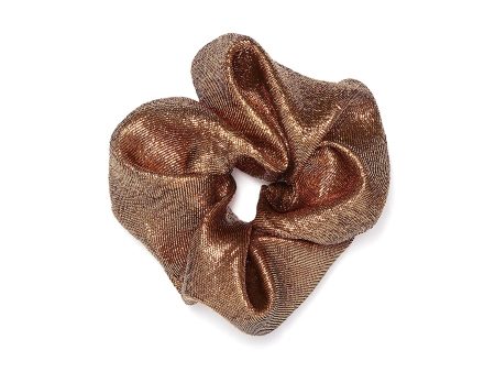 Metallic scrunchie For Discount