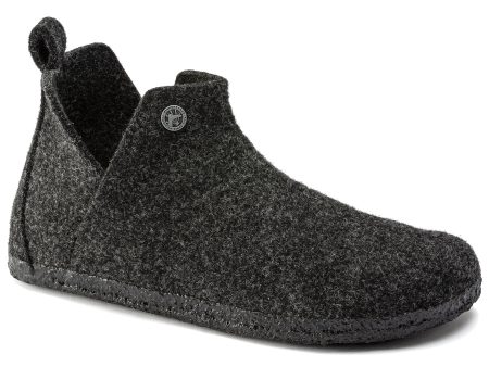 Birkenstock Andermatt Shearling Anthracite Fashion