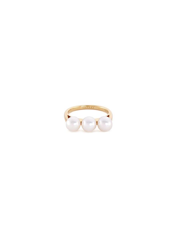 Balance  akoya pearl 18k yellow gold ring - Tasaki - Metallic Online Sale