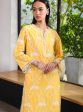 Mulmul Cotton Arki Yellow Kurta Discount