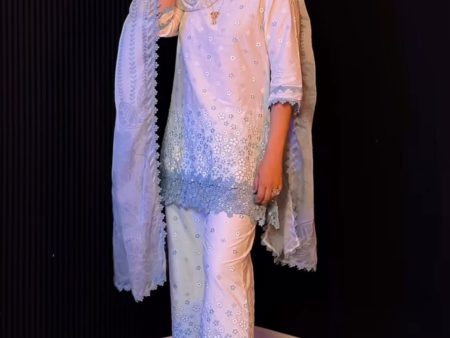 Mulmul Cotton Amiya White Kurta With Mulmul Cotton Amiya White Pant Fashion