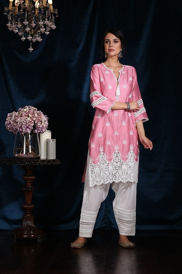 Willowbrook Kurta (Blush) Online