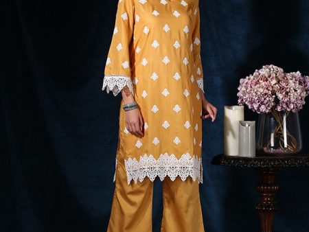 Coral Bells Kurta Mustard Supply