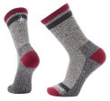 Smartwool Everyday Larimer Crew Socks Light Cushion Tibetan Red Sale