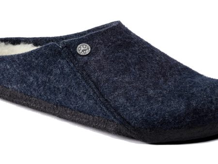 Birkenstock Zermatt Shearling Dark Blue on Sale