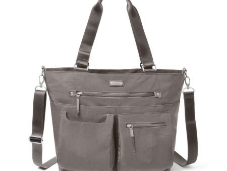 Baggallini Anyday Tote Sterling Shimmer For Discount