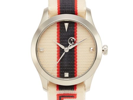 G-Timeless  logo strap 38mm watch - Gucci - Multi-colour Discount