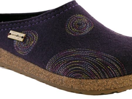 Haflinger Spirit Eggplant Clog Online Hot Sale