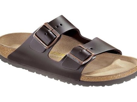 Birkenstock Arizona Dark Brown Leather Fashion