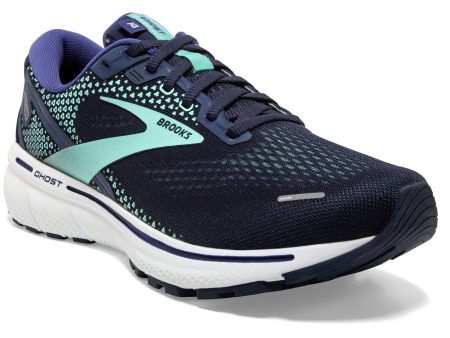 Brooks Women s Ghost 14 Navy Yucca Running Shoe Online Sale