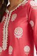 Amira Red Kurta Online