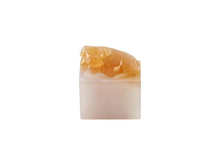 Jade seal chop - Samuel Kung - Orange For Cheap