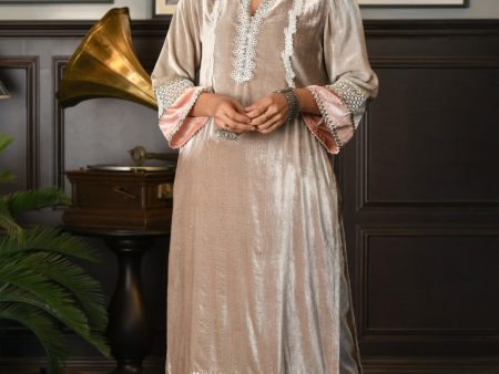 Makhmal Birch Kurta Online Hot Sale