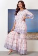 Mulmul Cotton Ashberry Pink Kurta Fashion