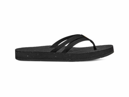 Teva Women REFLIP STRAPPY BLACK For Cheap