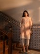 Mulmul Cotton Darya Beige Kurta on Sale