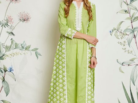 Cosmos Kurta Green Fashion