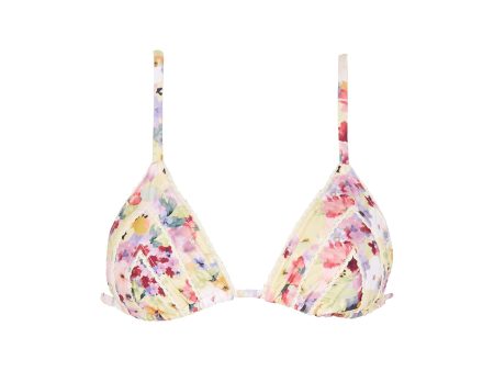 Tutti Fruitti  floral print Econyl™ string bikini top Discount