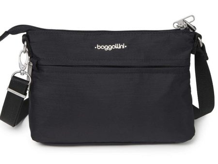 Baggallini Memento Crossbody Black Cheap