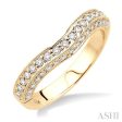 3 8 Ctw Diamond Matching Wedding Band in 14K Yellow Gold For Discount