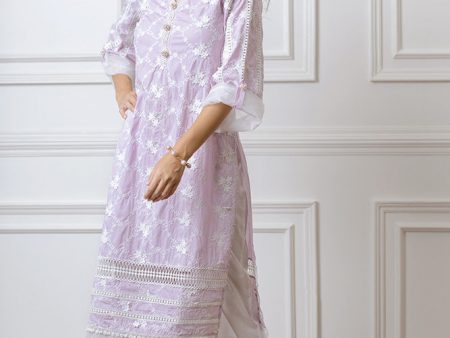 Mulmul Viola Kurta Sale