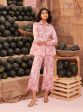 Mulmul Cotton Sasha Light Pink Shirt With Mulmul Cotton Sasha Light Pink Pant on Sale