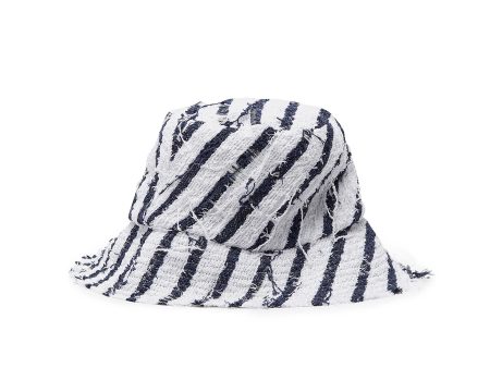 Toby  stripe tweed bucket hat - Eugenia Kim - Multi-colour Hot on Sale