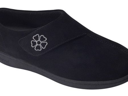 Biotime Women s Mia Black Slipper For Discount