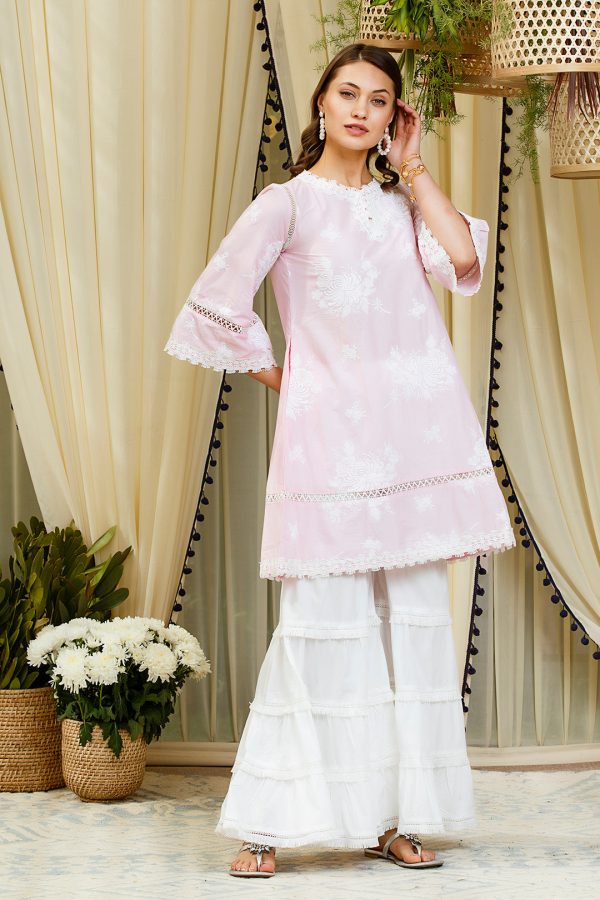 Mulmul Sunflower Kurta Online Hot Sale