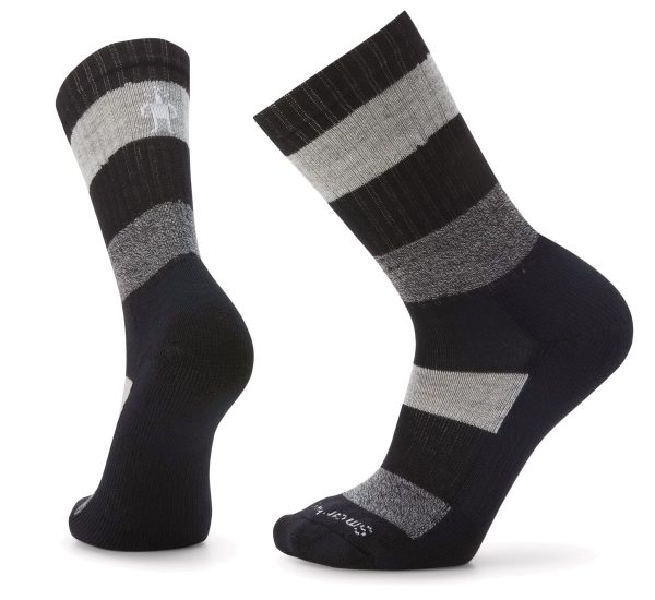 Smartwool Everyday Barnsley Sweater Crew Socks Light Cushion Black Online Sale