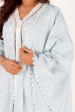 Mulmul Cotton Mollie Light Blue Kurta Online Hot Sale