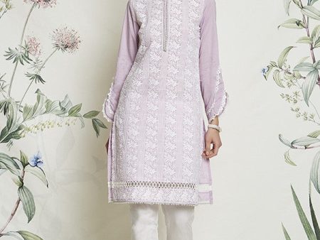 Basel Kurta Lilac Hot on Sale