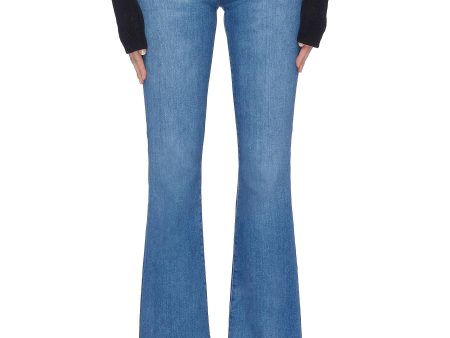 Sallie  staggered cuff boot cut jeans - J Brand - Blue Online Hot Sale