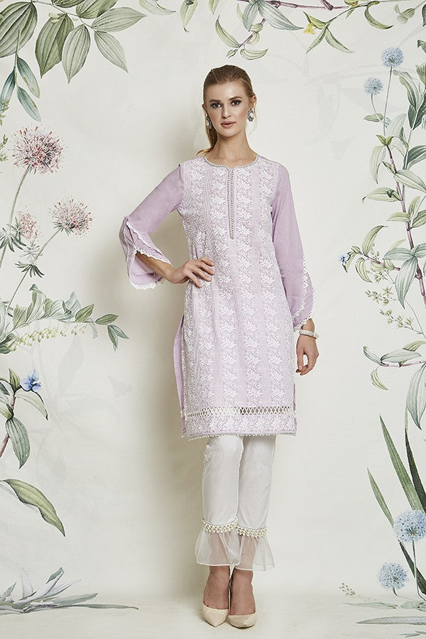 Basel Kurta Lilac Hot on Sale