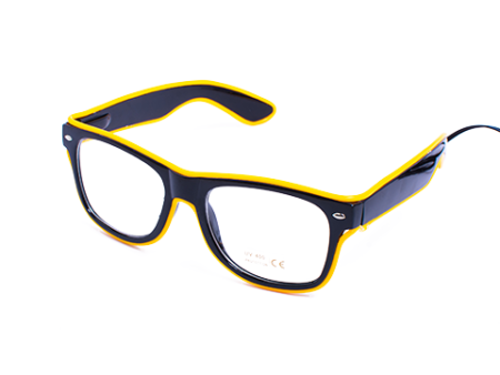 Yellow Light Up Glasses For Sale