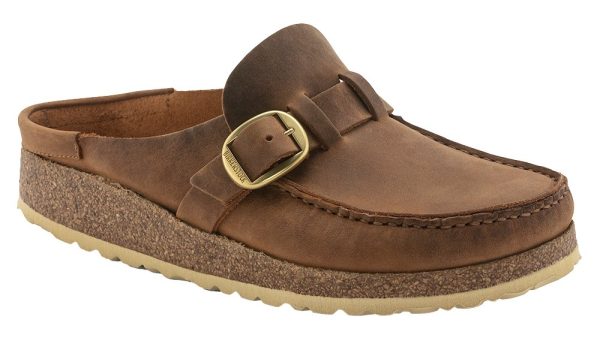 Birkenstock Women s Buckley Cognac Oiled Leather Online