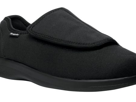 Propet Men s Cush N Foot Black Stretch Slipper Sale