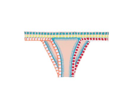 Luna  crochet trim bikini bottoms - KIINI - Multi-colour Online Hot Sale