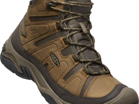 Keen Men s Circadia Mid Waterproof Bison Brindle Supply